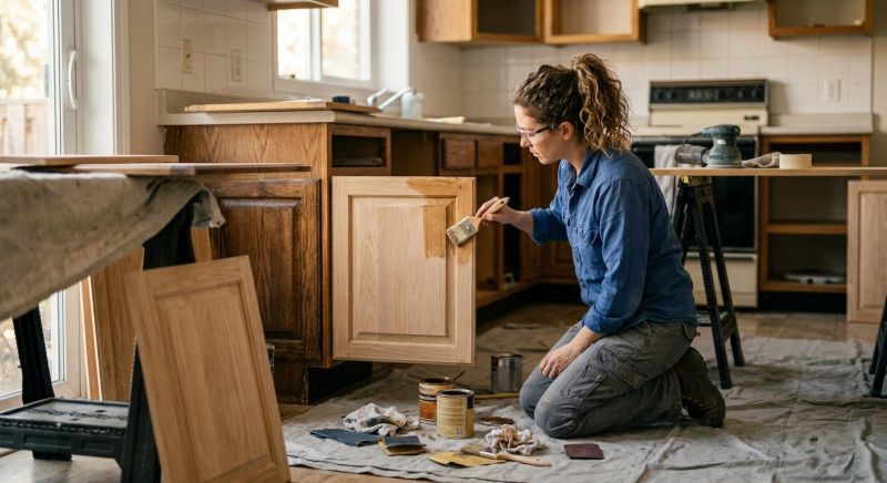 Cabinets Refinishing in Dayton, OH