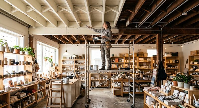Commercial Ceiling Painting in Arvada, CO