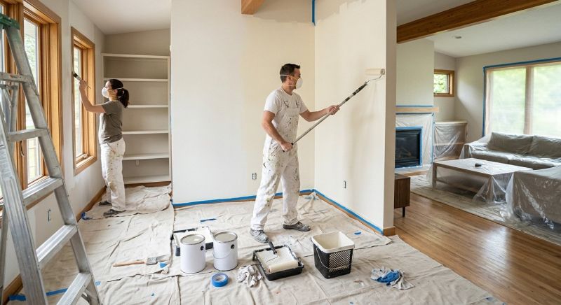 House Interior Painting in Kansas City, KS