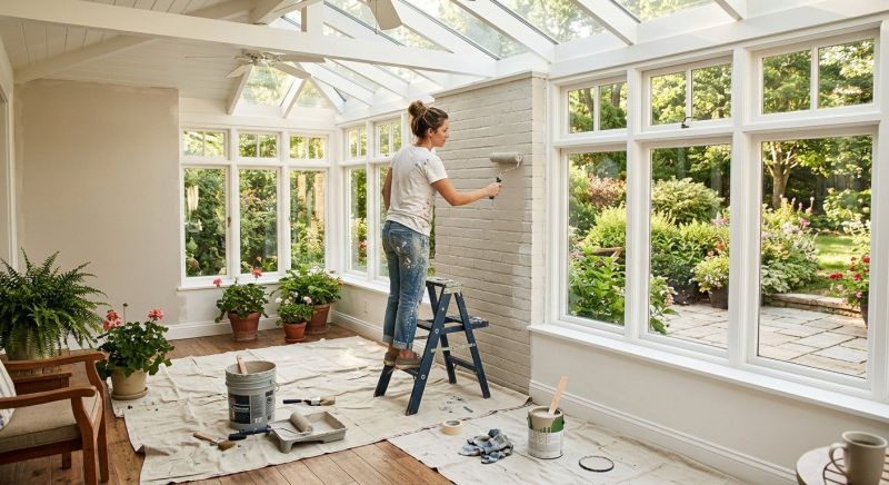 Living Room Painting in Wilmington, NC