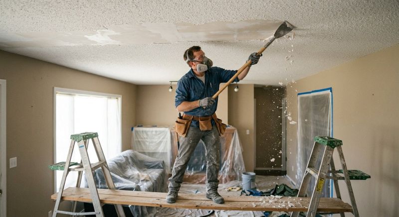 Swirled Ceiling Removal in Waco, TX