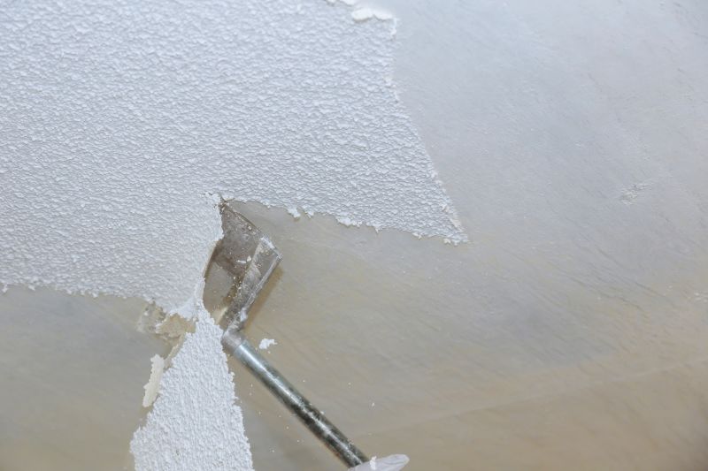 Fixes potential hazards like loose texture or asbestos concerns